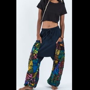 Pants - Tie Dye Cotton Women Harem Pants Pants - Tie Dye Cotton Women Harem Pants